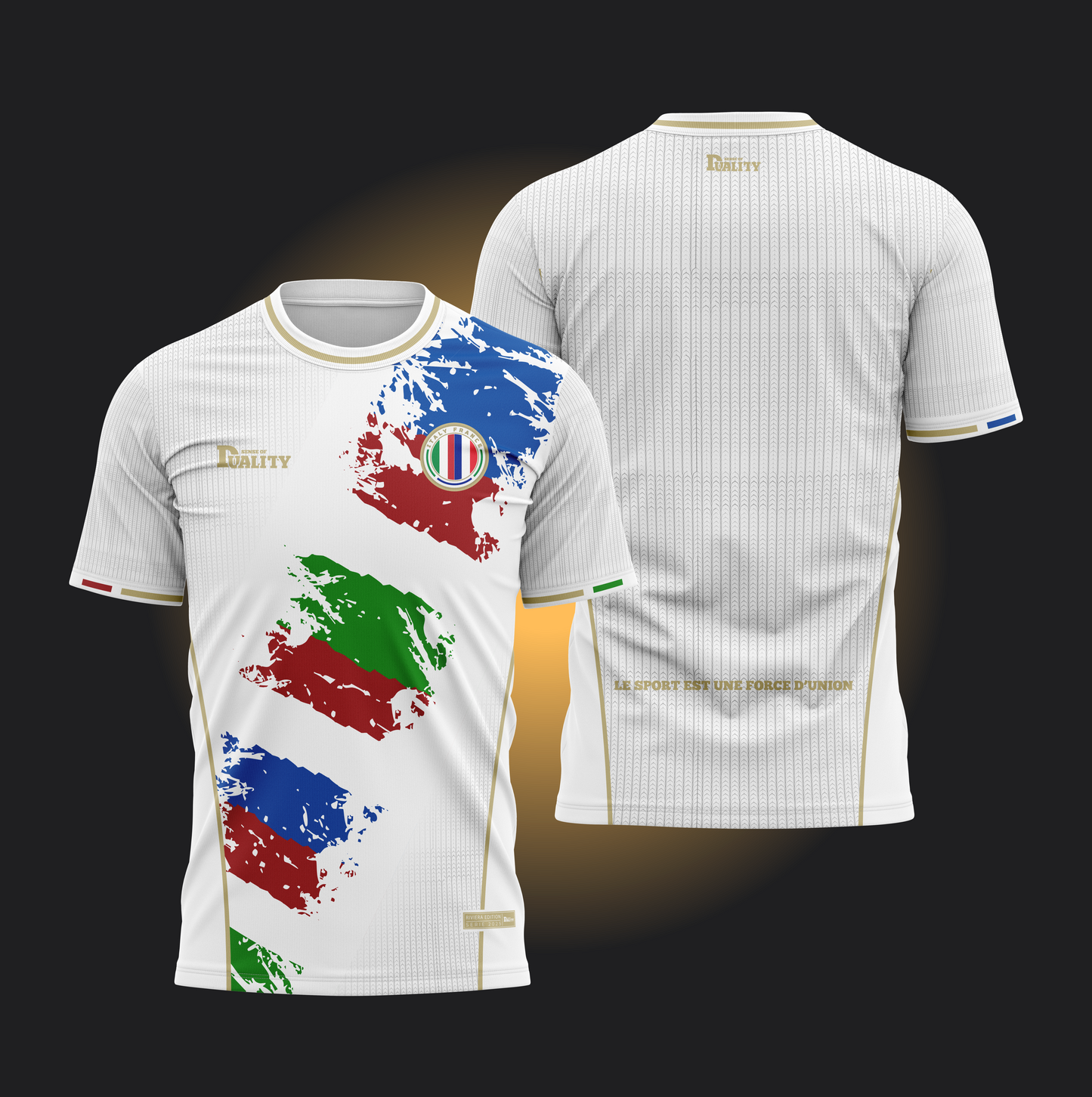 Maillot Binational - France Italie SENSE OF DUALITY