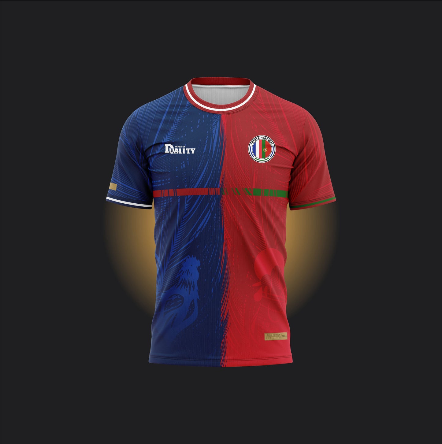Maillot Binational - France Portugal SENSE OF DUALITY