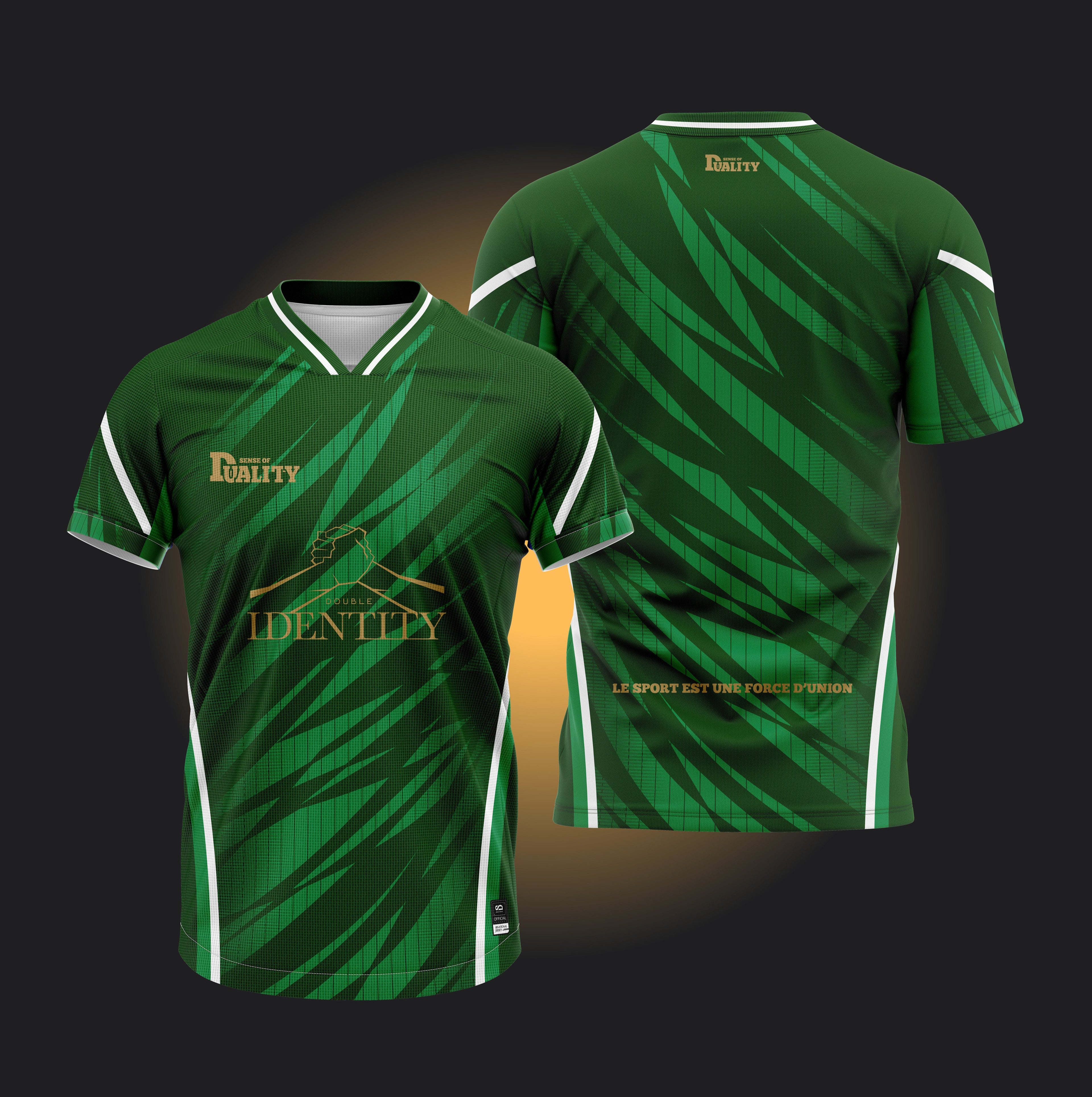 Maillot Binational Personnalisable - Duality Creator SENSE OF DUALITY