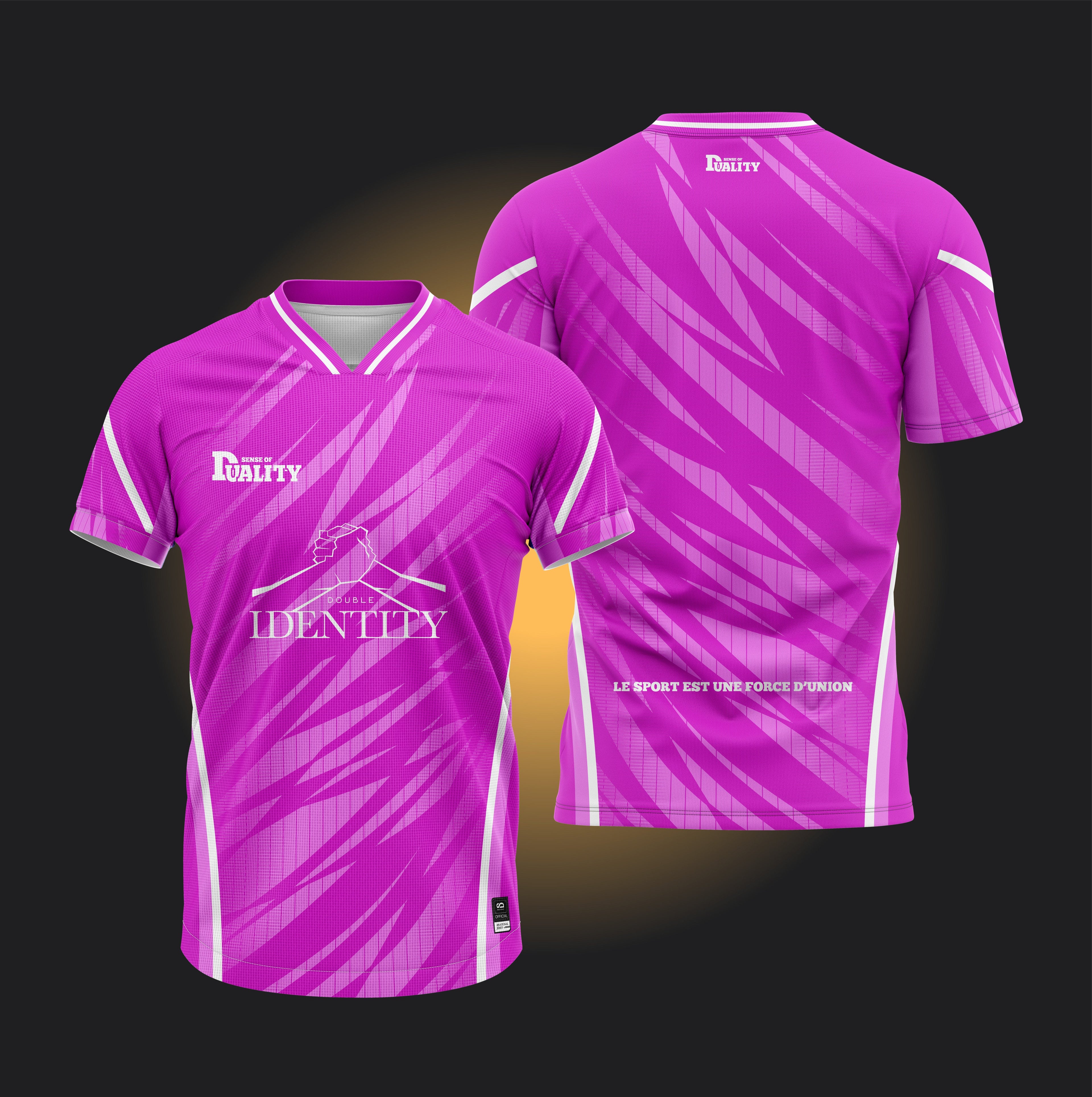 Maillot Binational Personnalisable - Duality Creator SENSE OF DUALITY