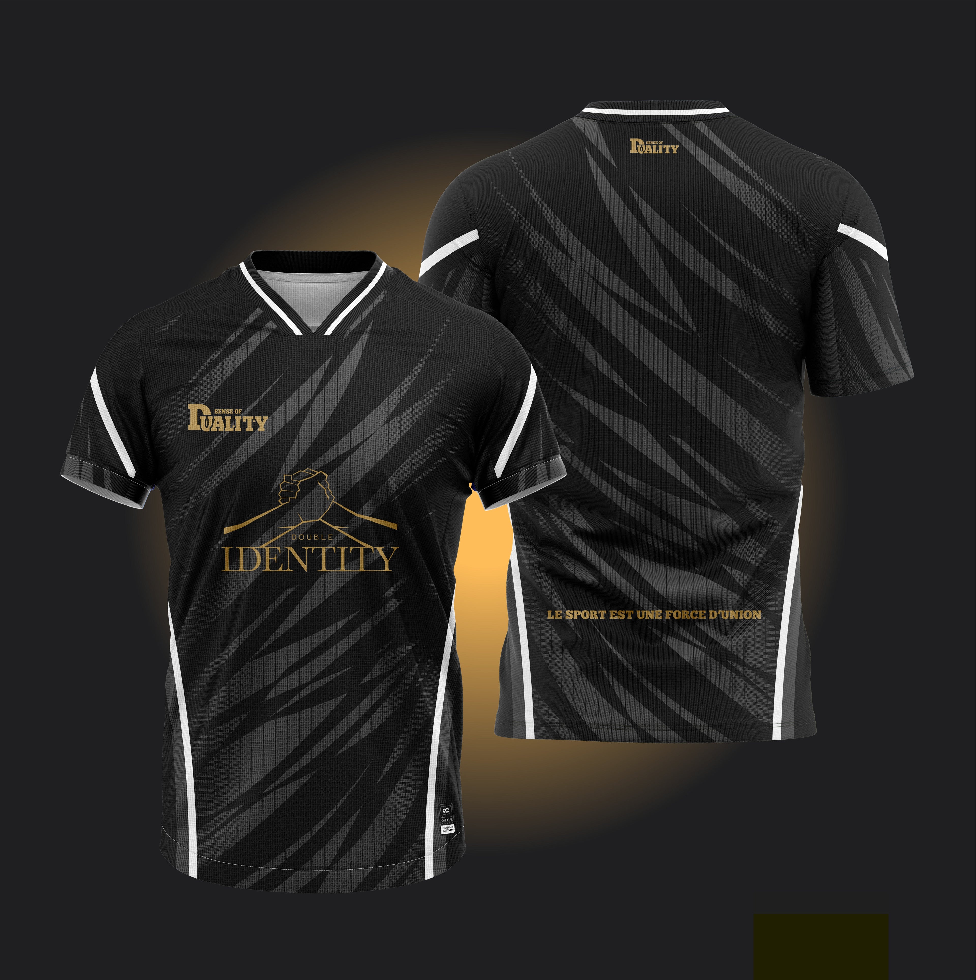 Maillot Binational Personnalisable - Duality Creator SENSE OF DUALITY