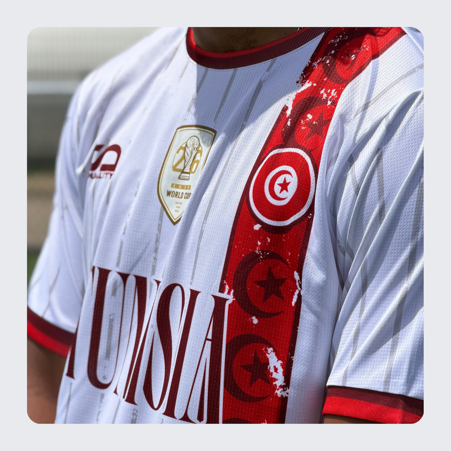 Maillot Supporter Tunisie - CDM 2026 SENSE OF DUALITY
