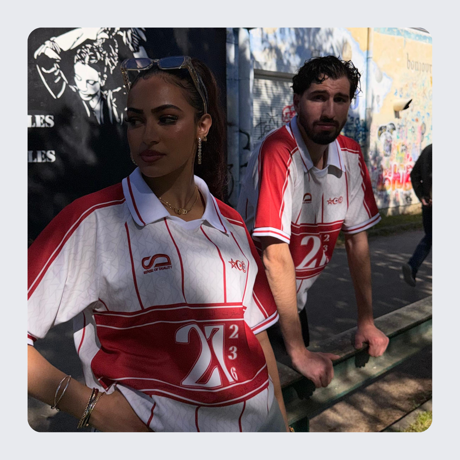 Maillot Trinational - Maroc Algérie Tunisie SENSE OF DUALITY