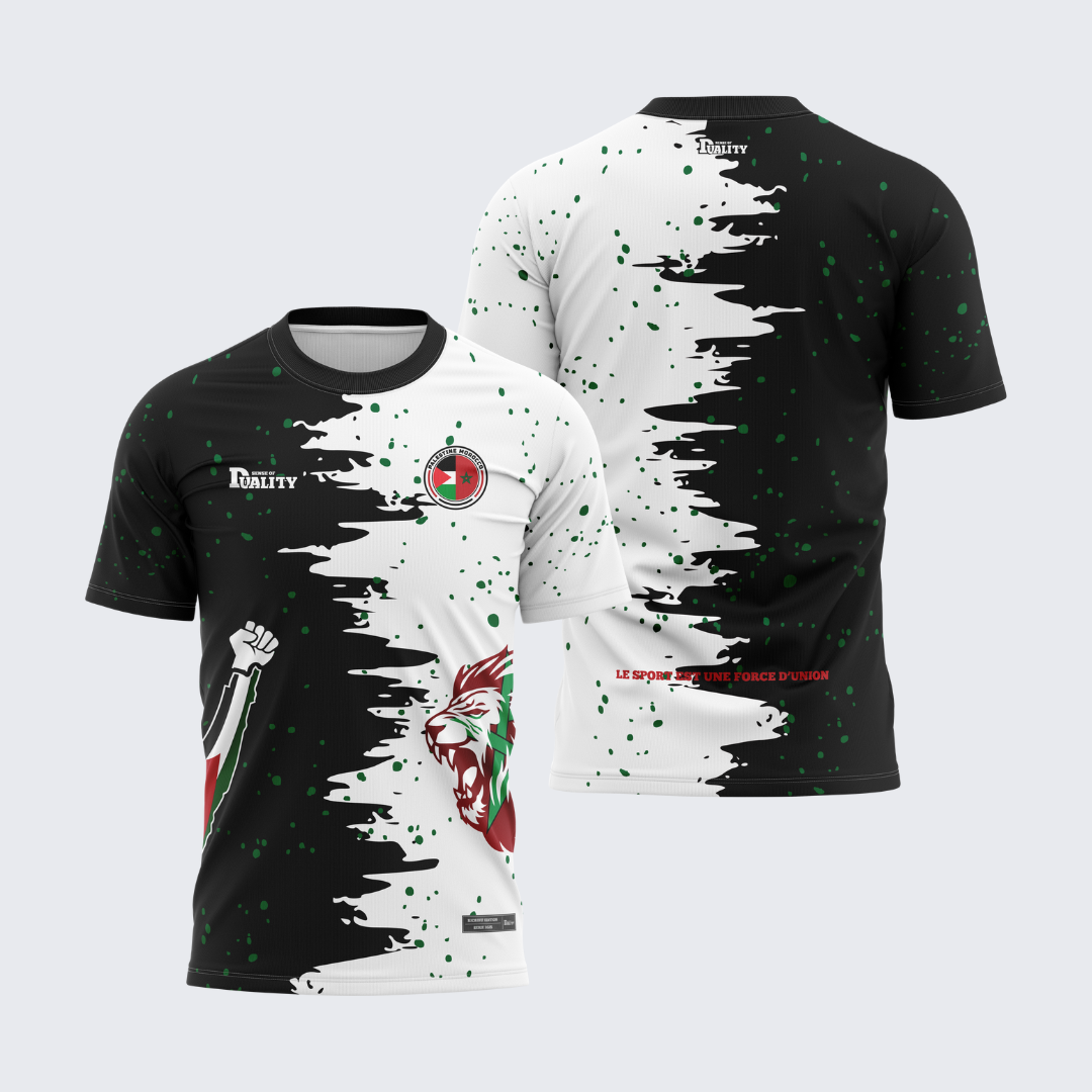 Maillot Binational - Palestine Maroc SENSE OF DUALITY
