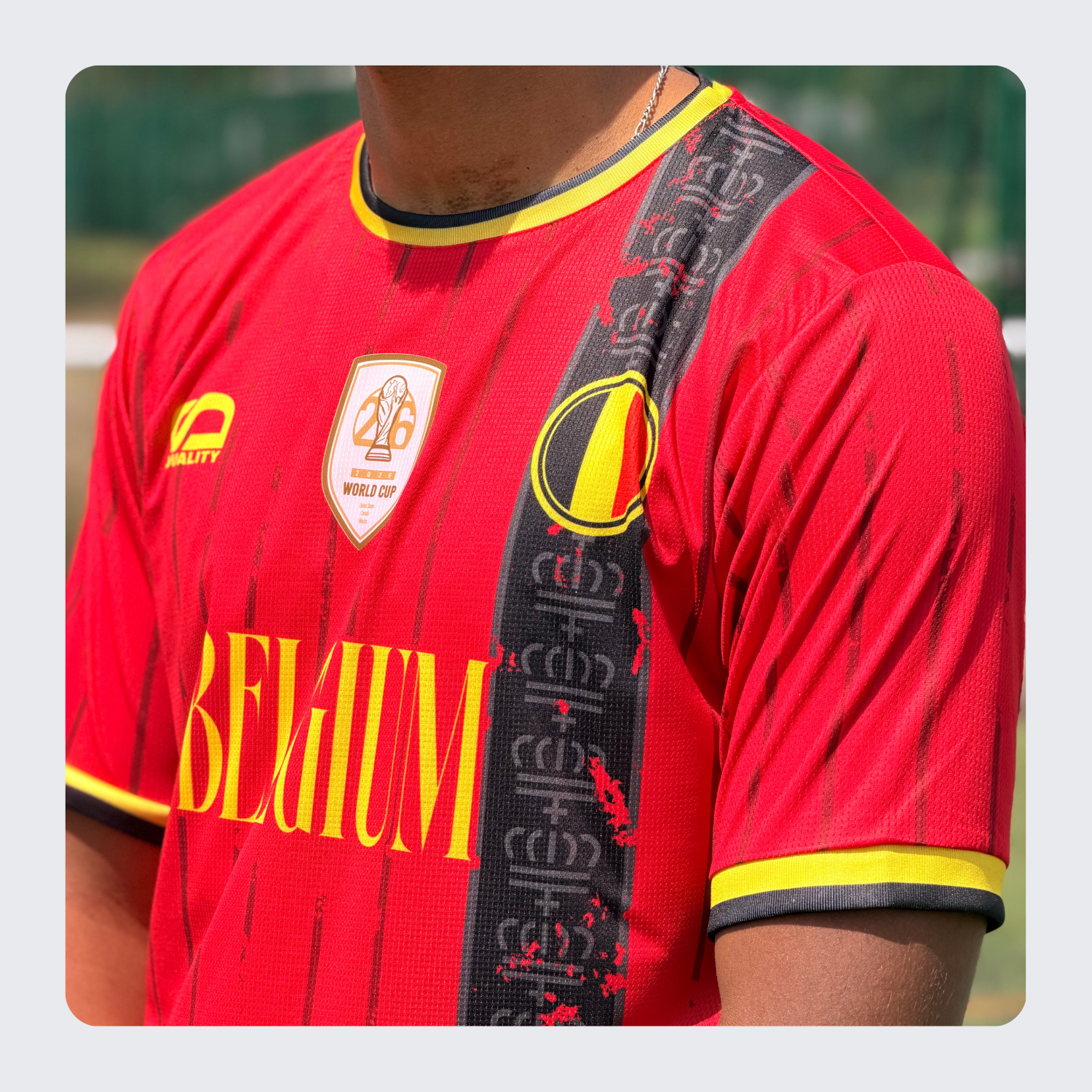 Maillot Supporter Belgique - CDM 2026 SENSE OF DUALITY