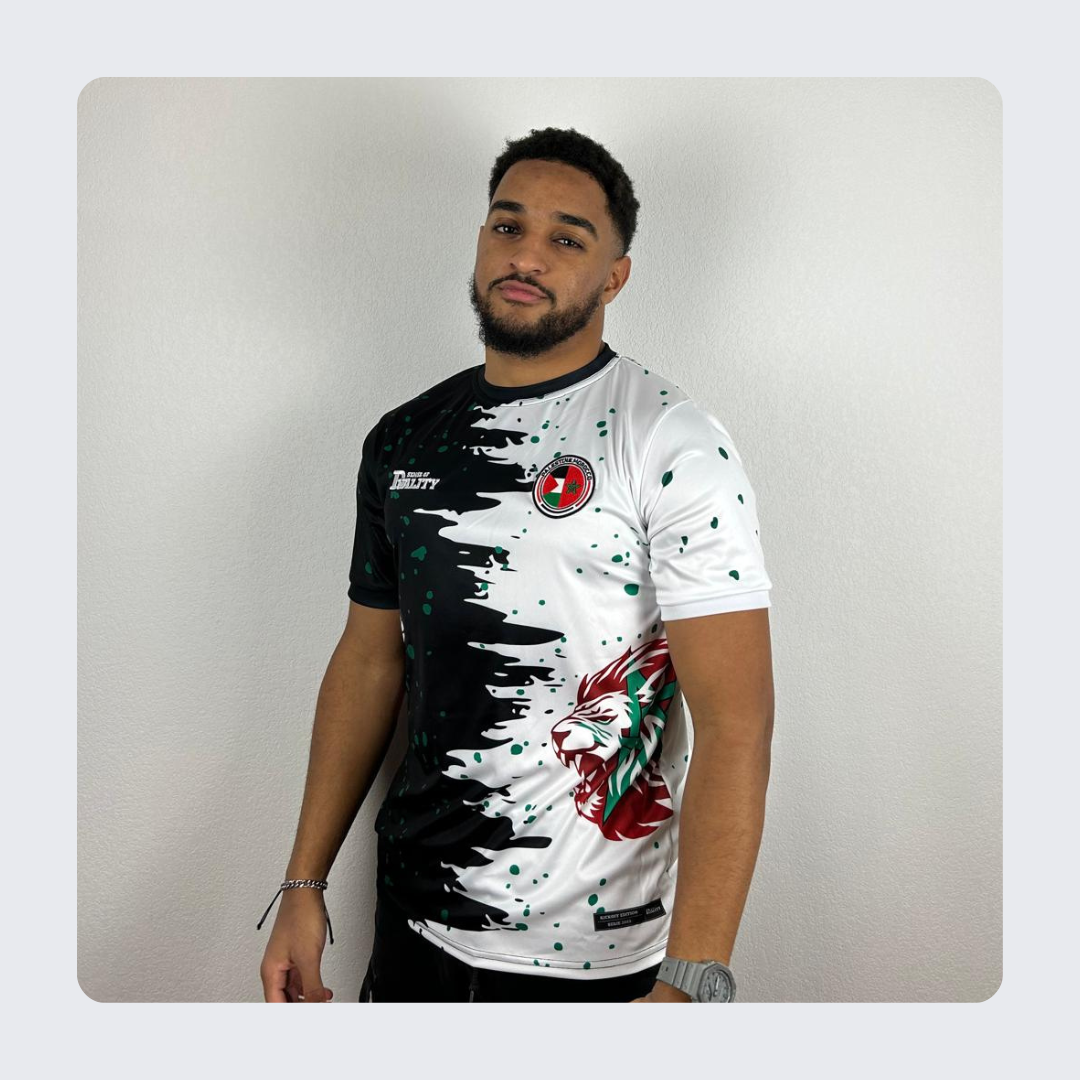 Maillot Binational - Palestine Maroc SENSE OF DUALITY