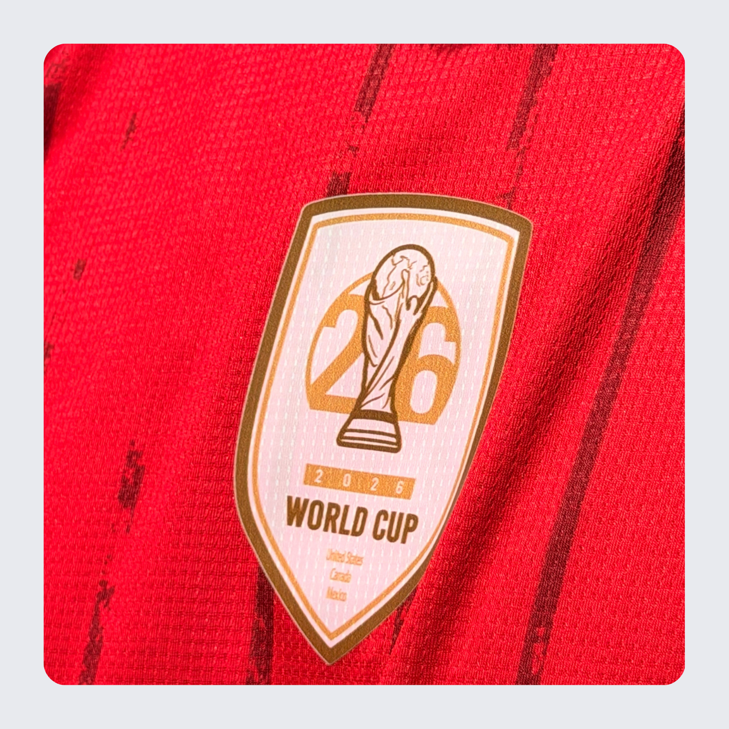 Maillot Supporter Belgique - CDM 2026 SENSE OF DUALITY