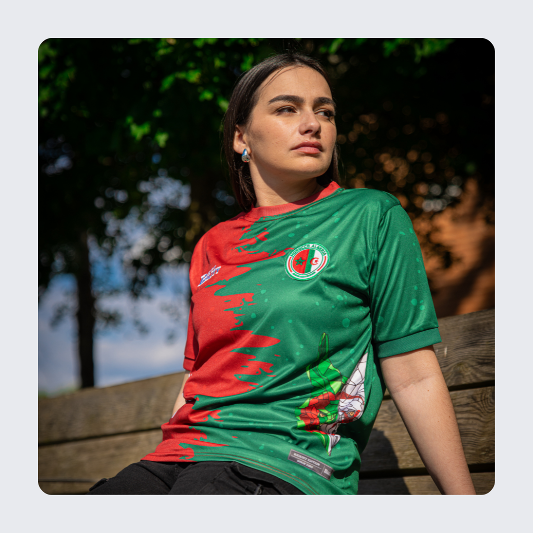 Maillot Binational - Maroc Algérie - Original Edition SENSE OF DUALITY