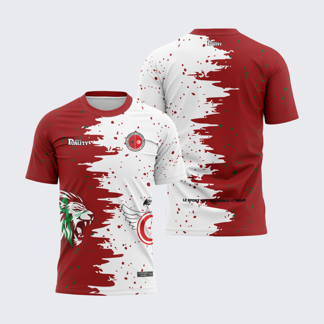 Maillot Binational - Maroc Tunisie SENSE OF DUALITY