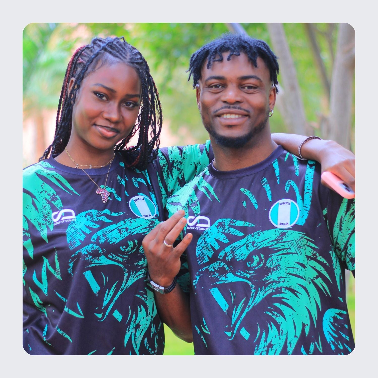 Maillot Supporter Nigeria - CAN 2025 SENSE OF DUALITY