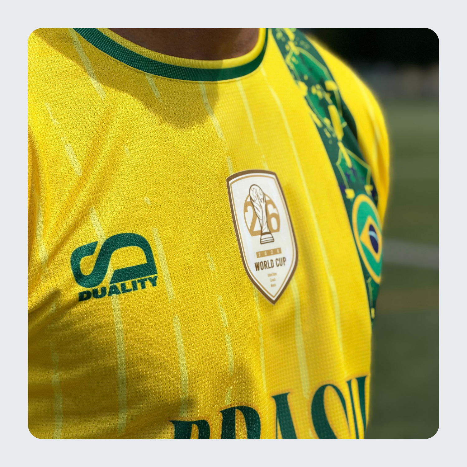 Maillot Supporter Brésil - CDM 2026 SENSE OF DUALITY