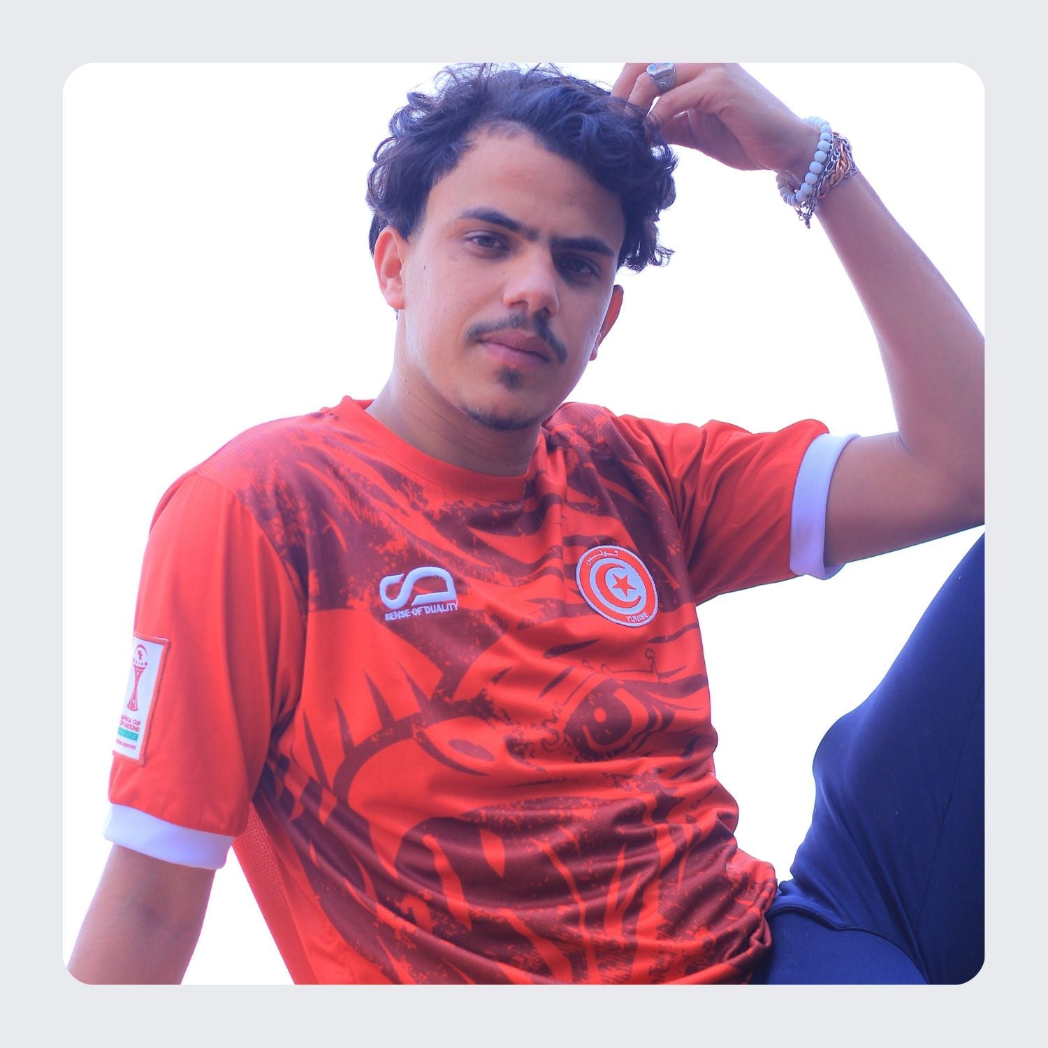 Maillot Supporter Tunisie - CAN 2025 SENSE OF DUALITY