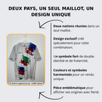 Maillot Binational - France Italie SENSE OF DUALITY