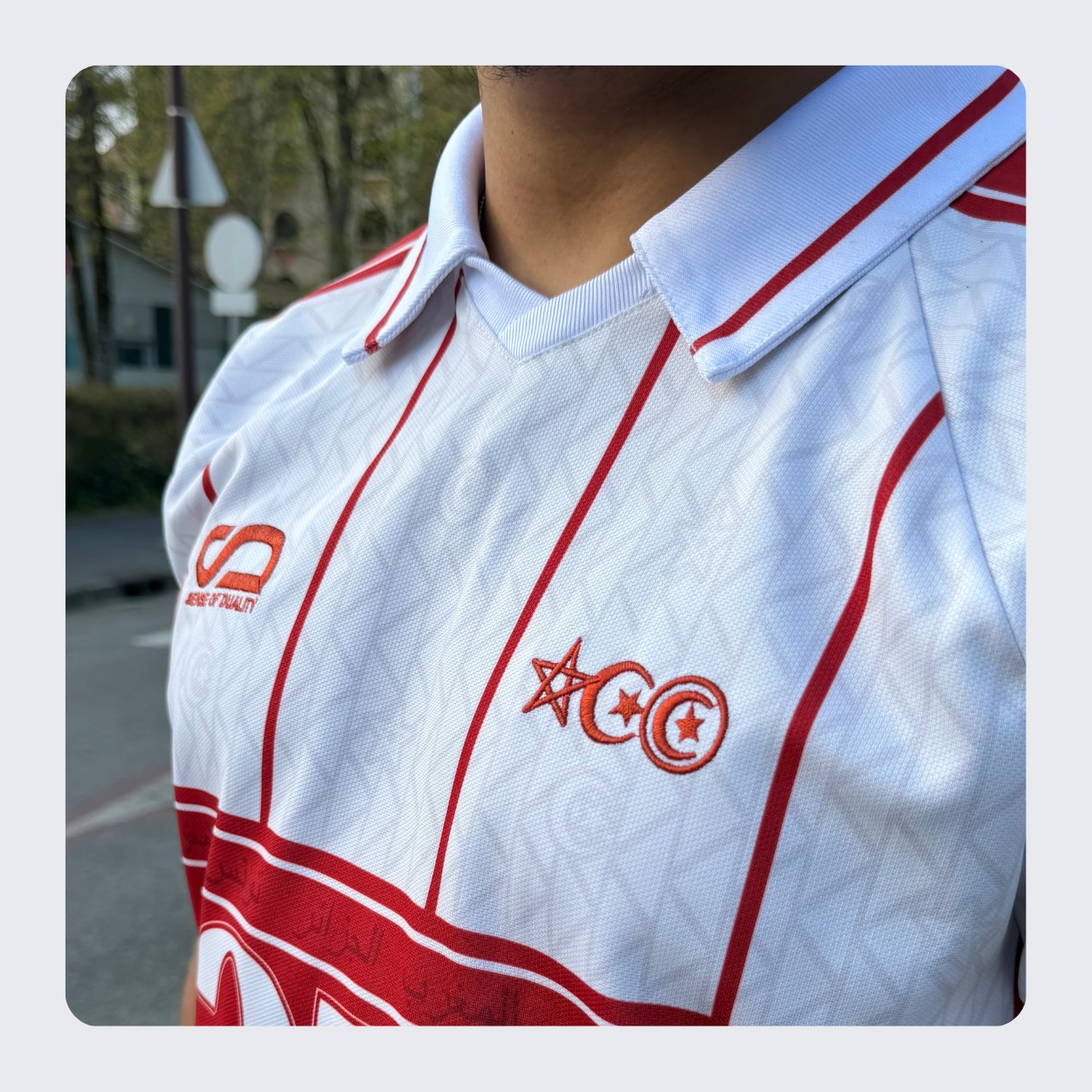 Maillot Trinational - Maroc Algérie Tunisie SENSE OF DUALITY