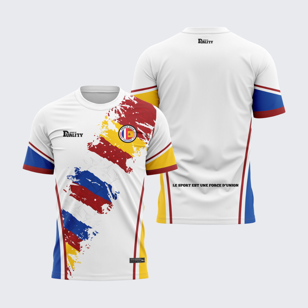 Maillot Binational - France Espagne SENSE OF DUALITY