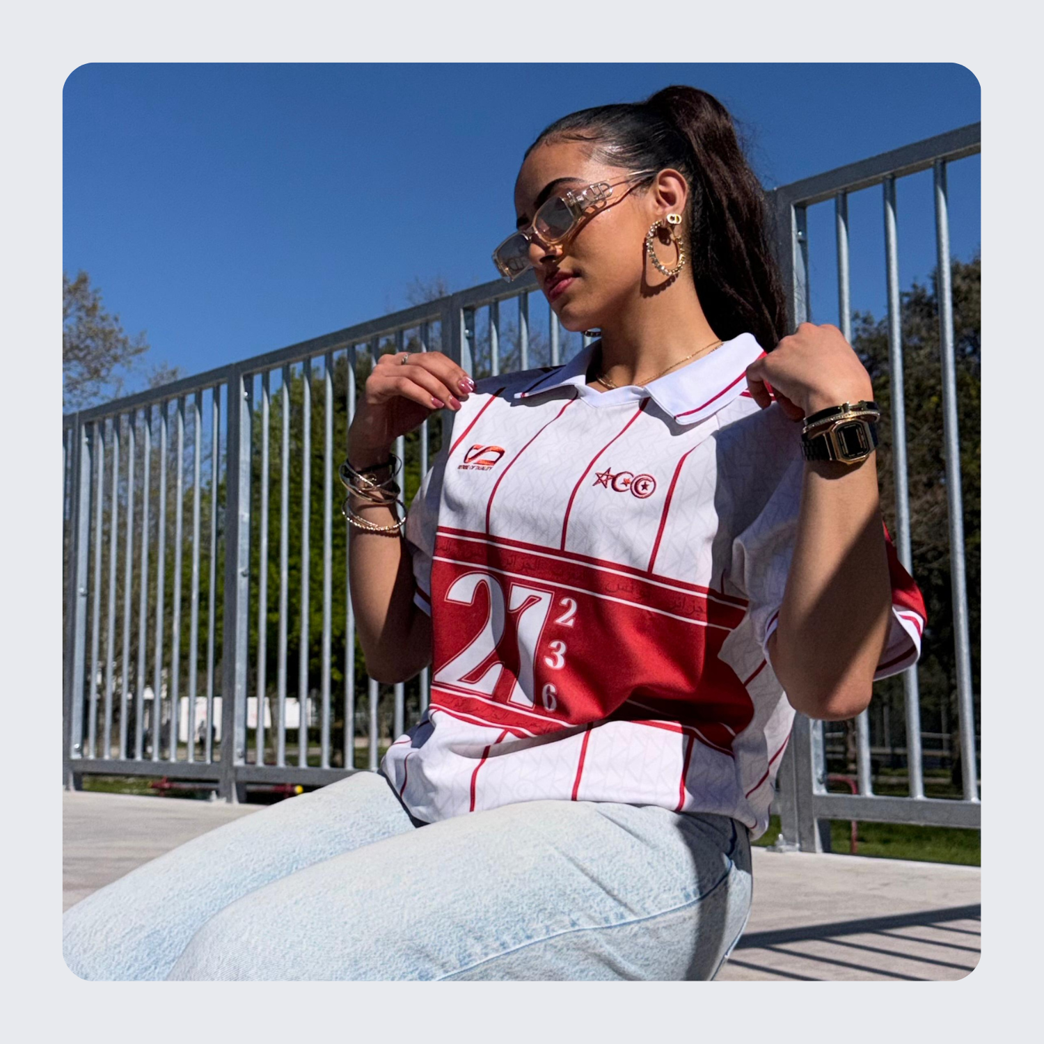 Maillot Trinational - Maroc Algérie Tunisie SENSE OF DUALITY