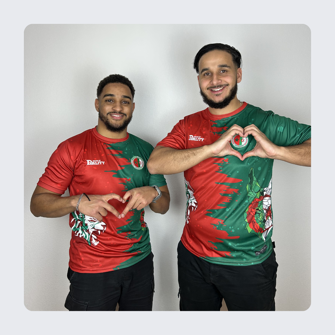 Maillot Binational - Maroc Algérie - Original Edition SENSE OF DUALITY