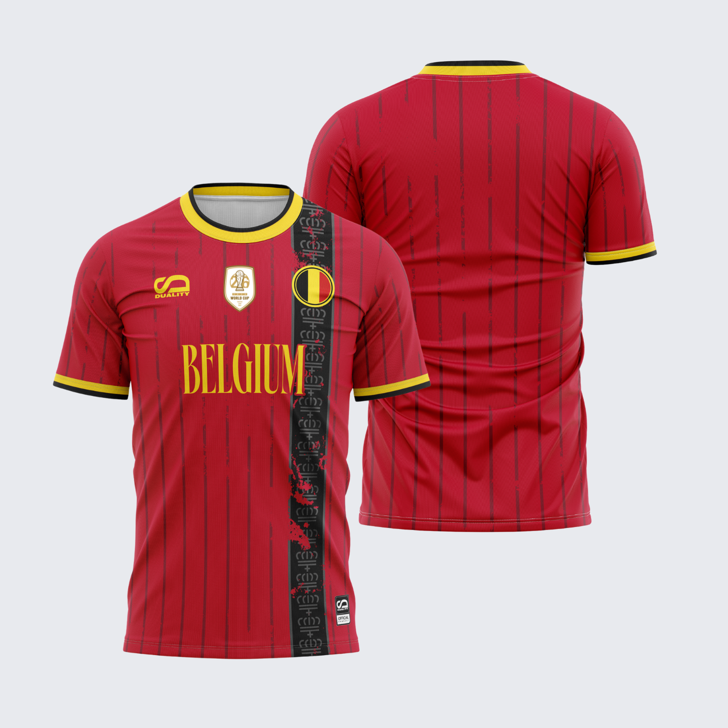 Maillot Supporter Belgique - CDM 2026 SENSE OF DUALITY