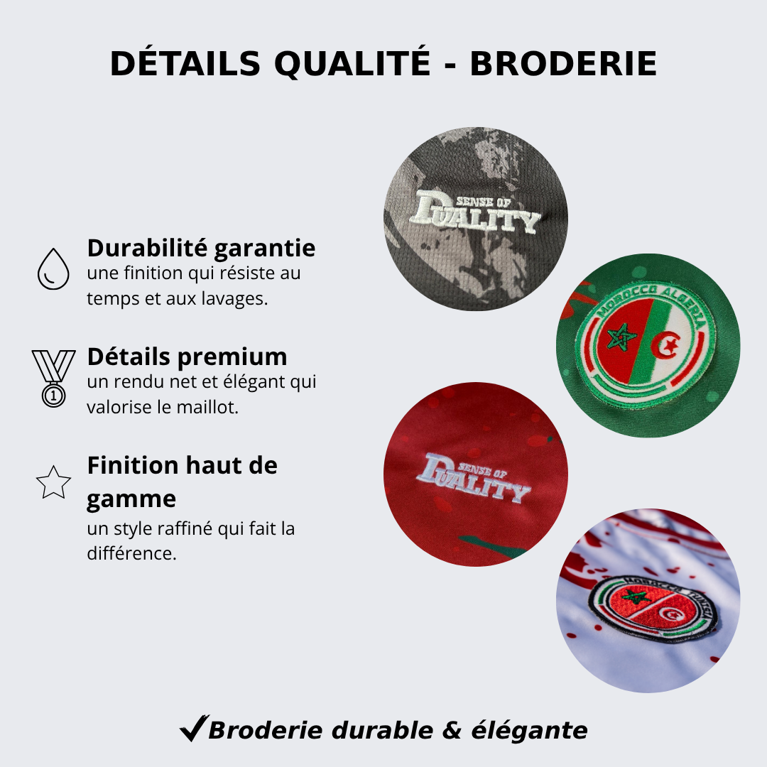 Maillot Binational - Maroc Algérie - Original Edition SENSE OF DUALITY