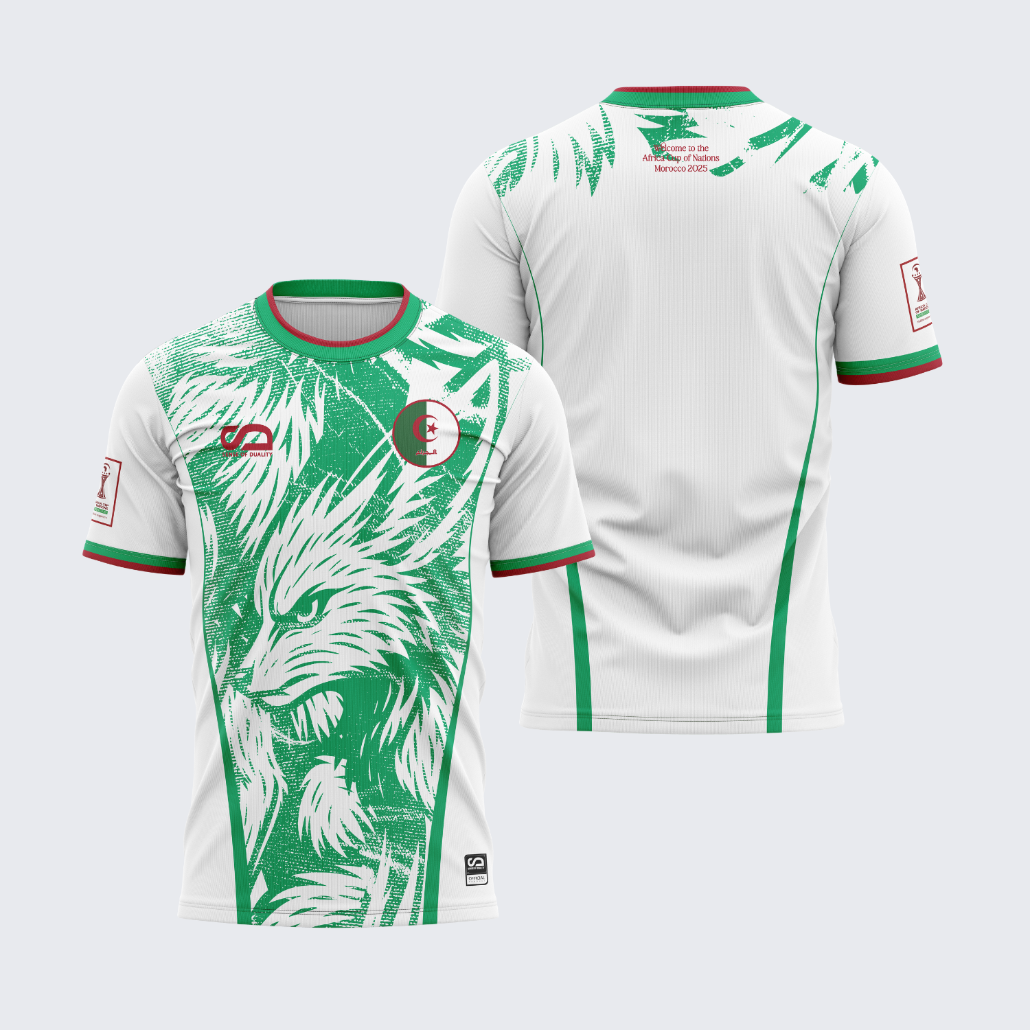 Maillot Supporter Algérie - CAN 2025 SENSE OF DUALITY