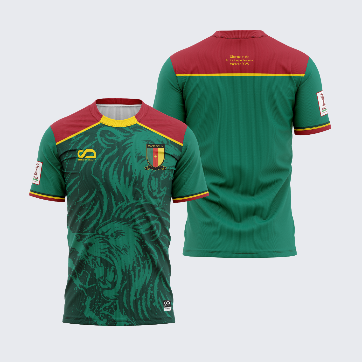 Maillot Supporter Cameroun - CAN 2025 SENSE OF DUALITY