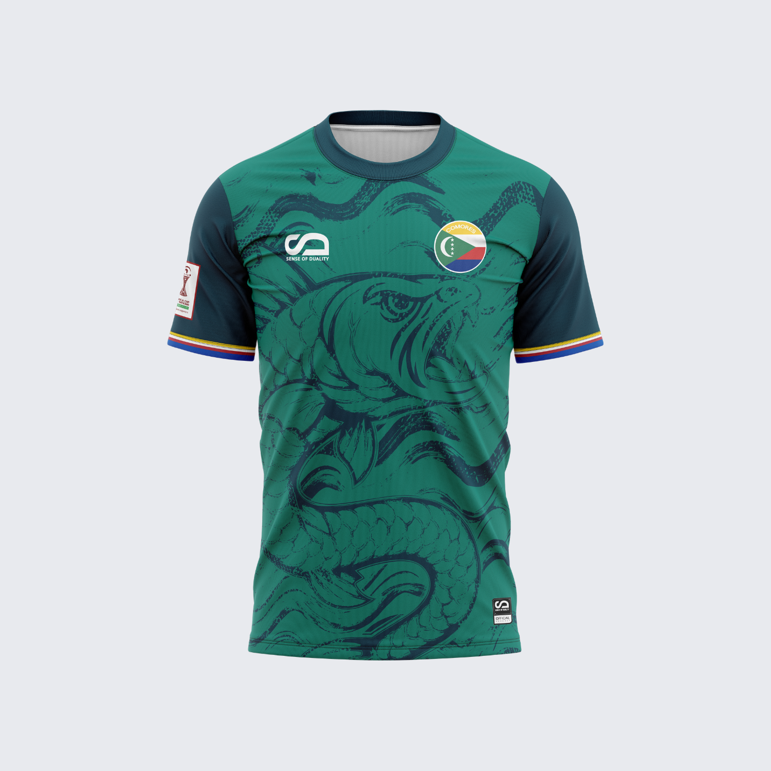 Maillot Supporter Comores - CAN 2025 SENSE OF DUALITY