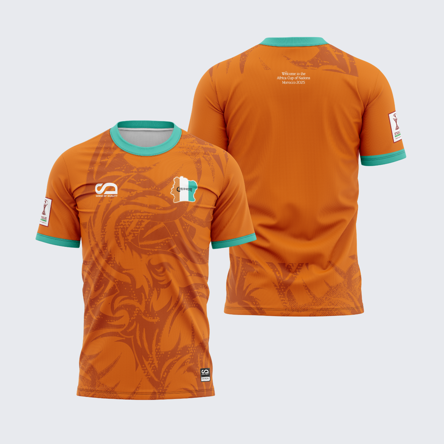 Maillot Supporter Côte d'Ivoire - CAN 2025 SENSE OF DUALITY