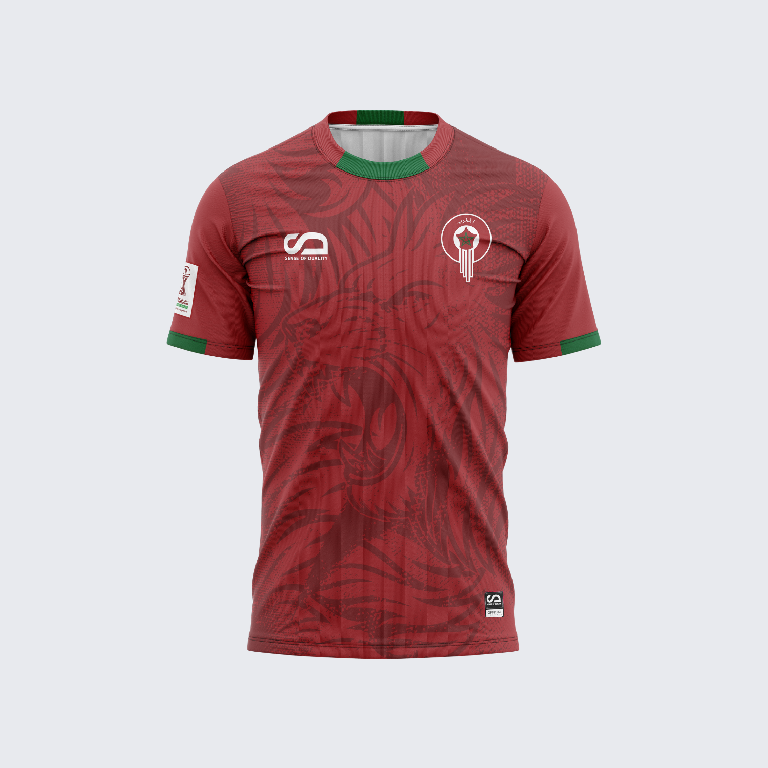 Maillot Supporter Maroc - CAN 2025 SENSE OF DUALITY
