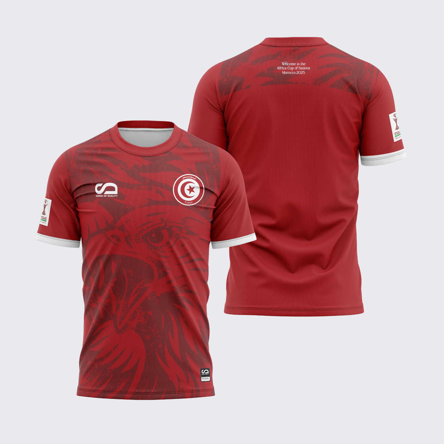 Maillot Supporter Tunisie - CAN 2025 SENSE OF DUALITY