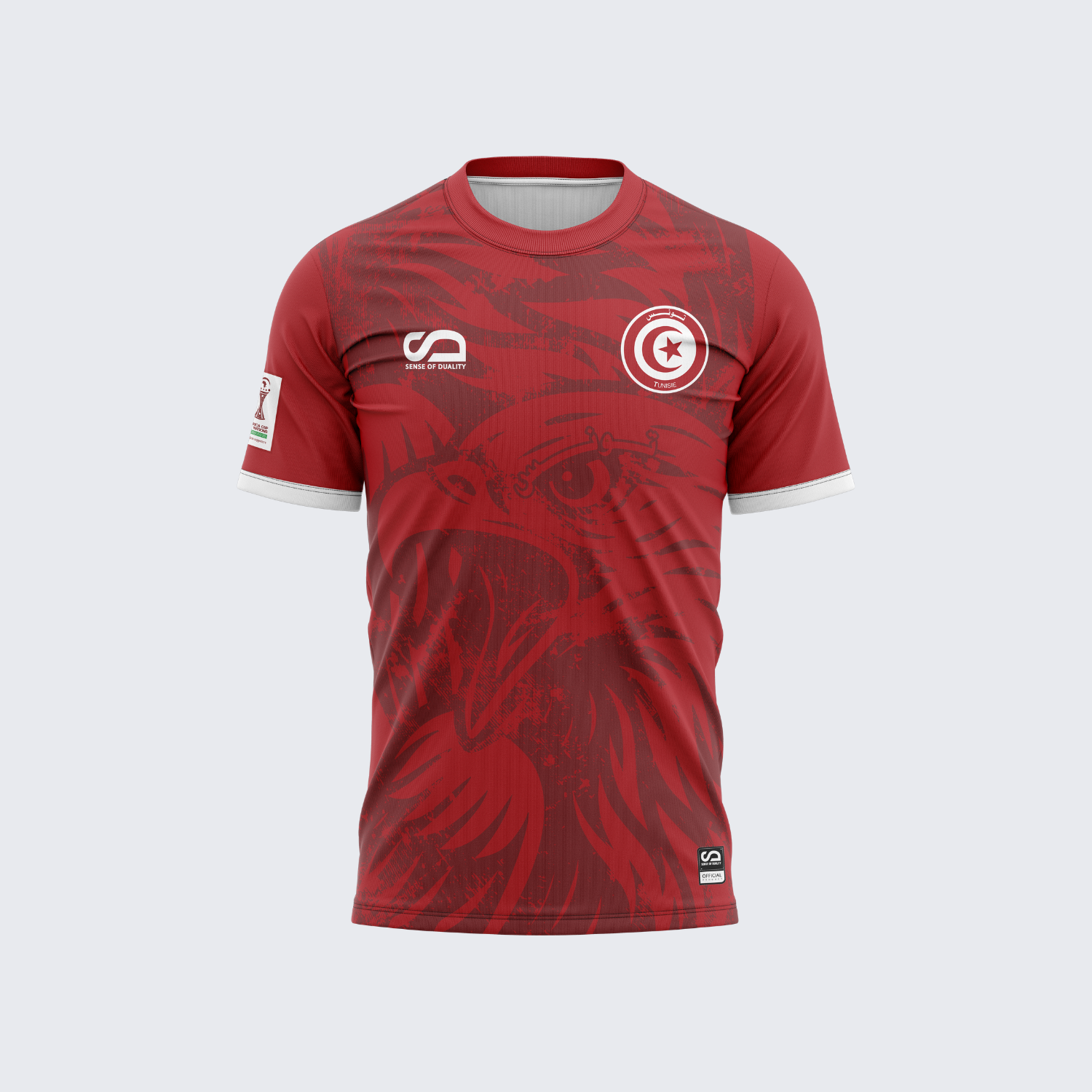 Maillot Supporter Tunisie - CAN 2025 SENSE OF DUALITY