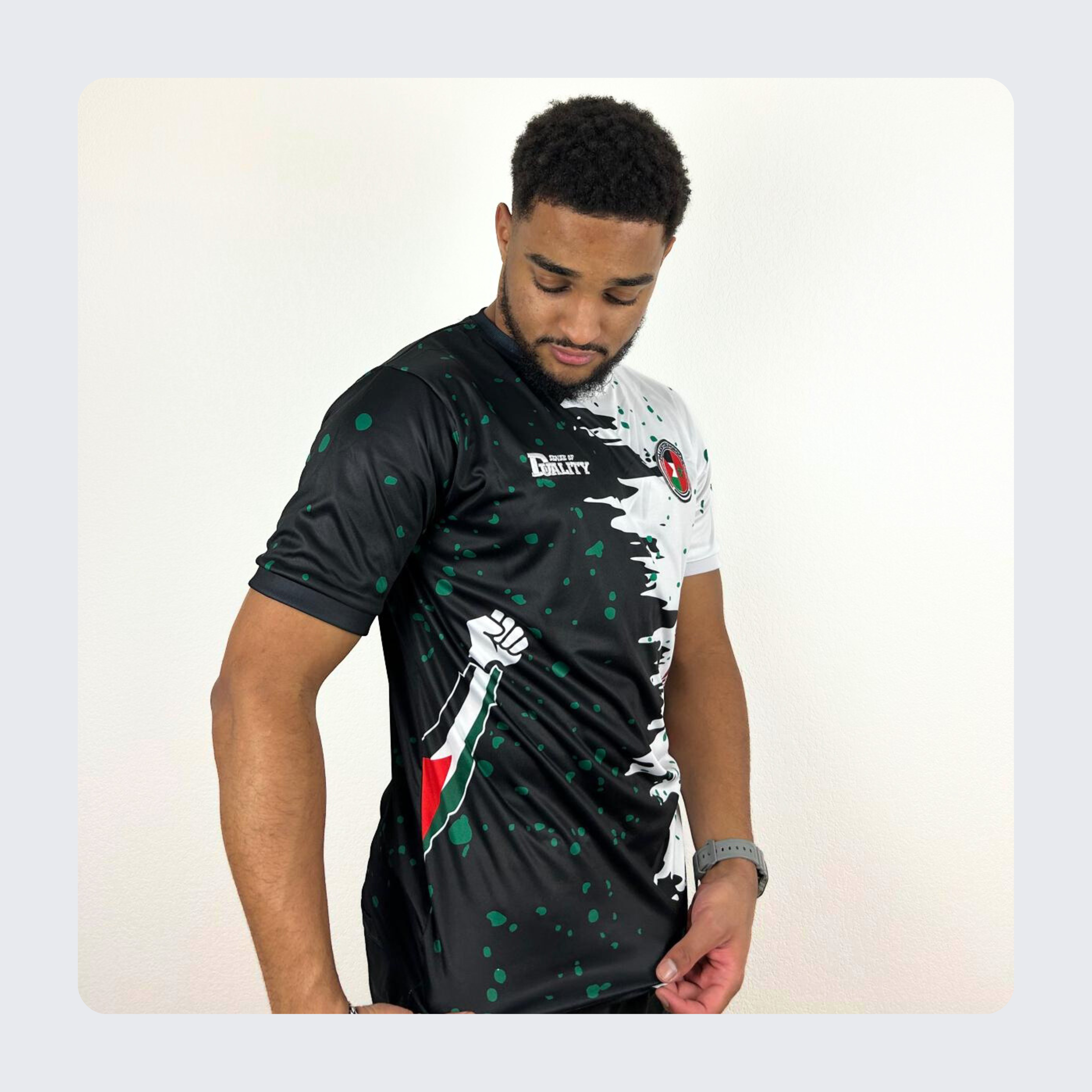 Maillot Binational - Palestine Maroc SENSE OF DUALITY