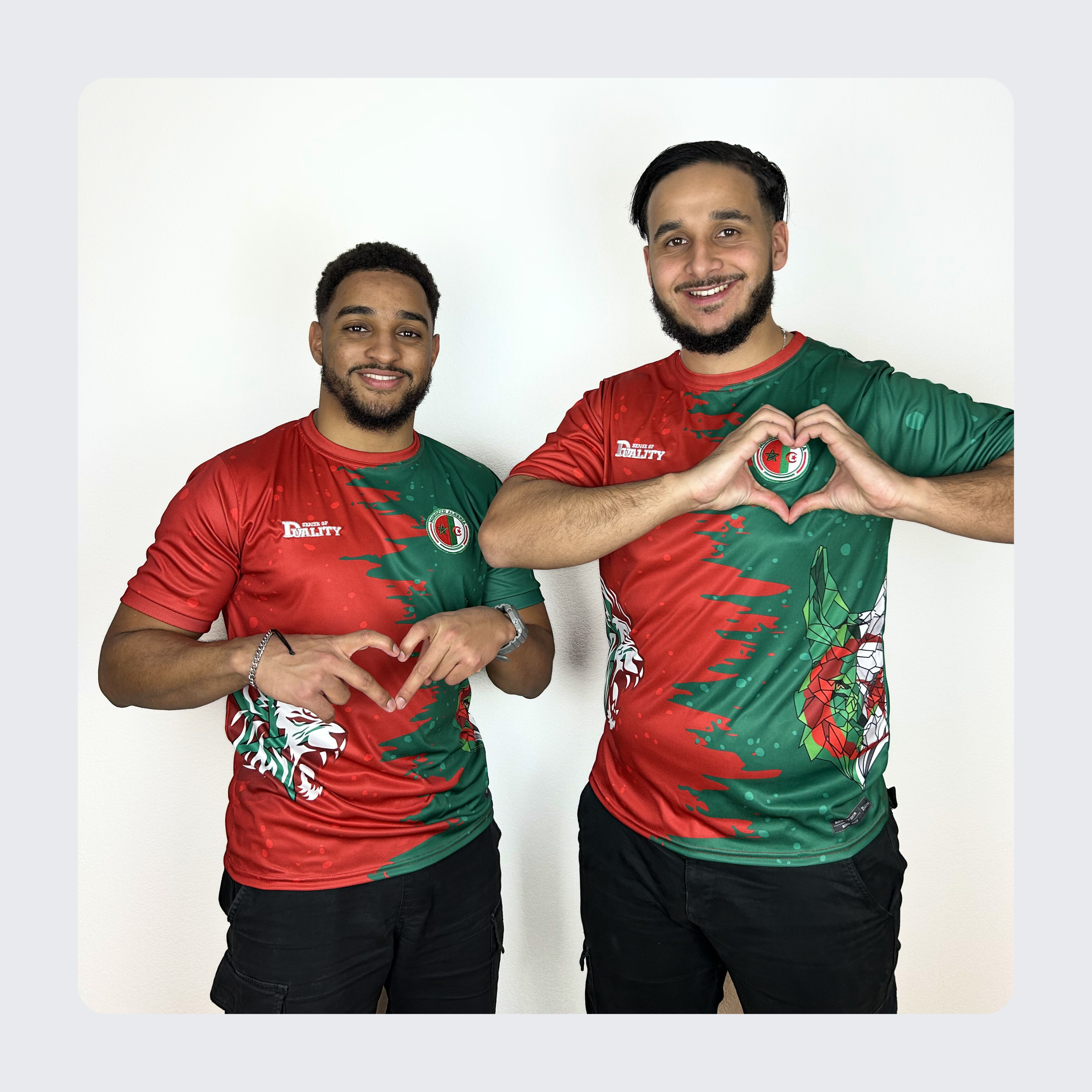 Maillot Binational - Maroc Algérie - Original Edition SENSE OF DUALITY