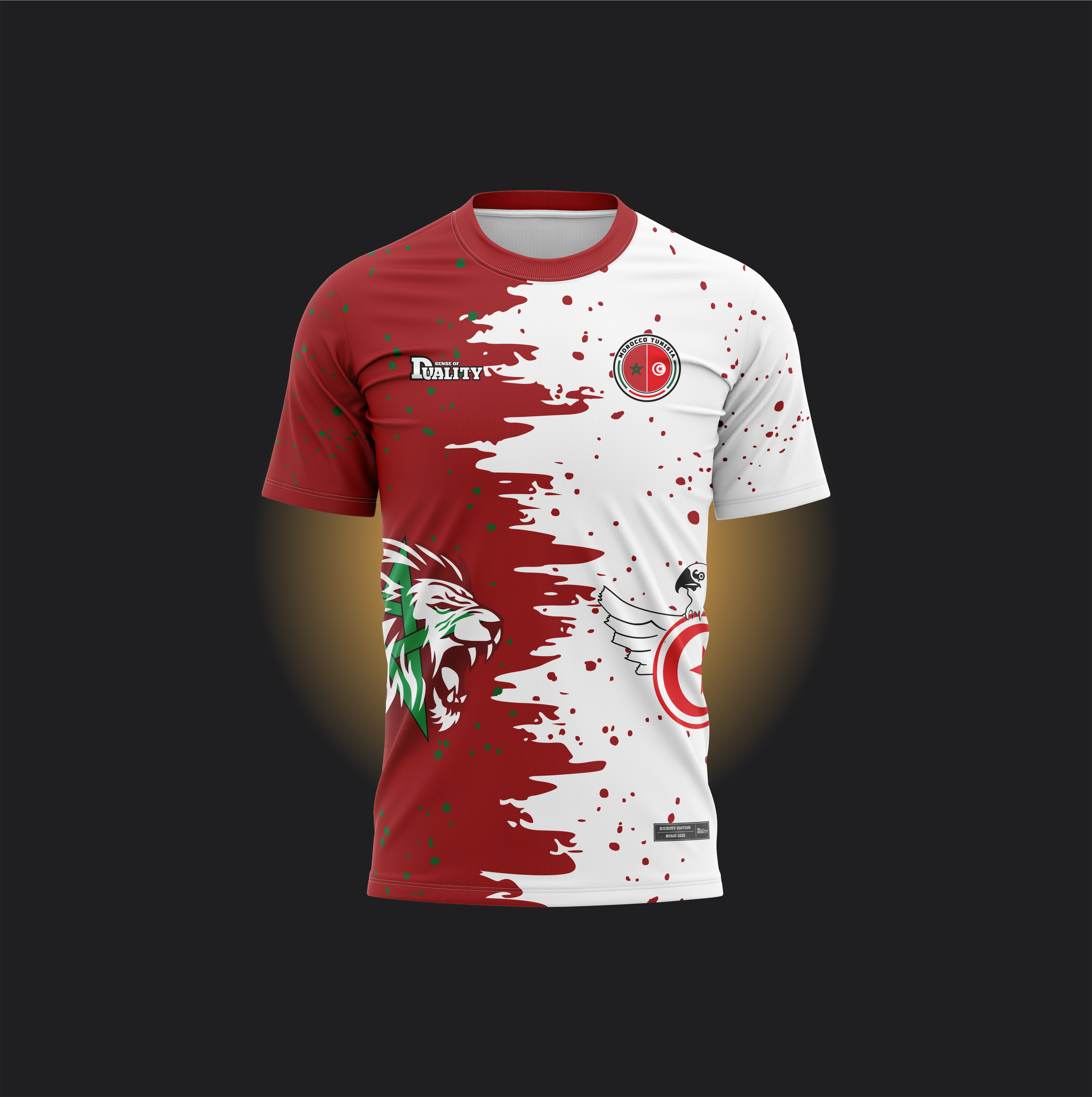 Maillot Binational - Maroc Tunisie SENSE OF DUALITY