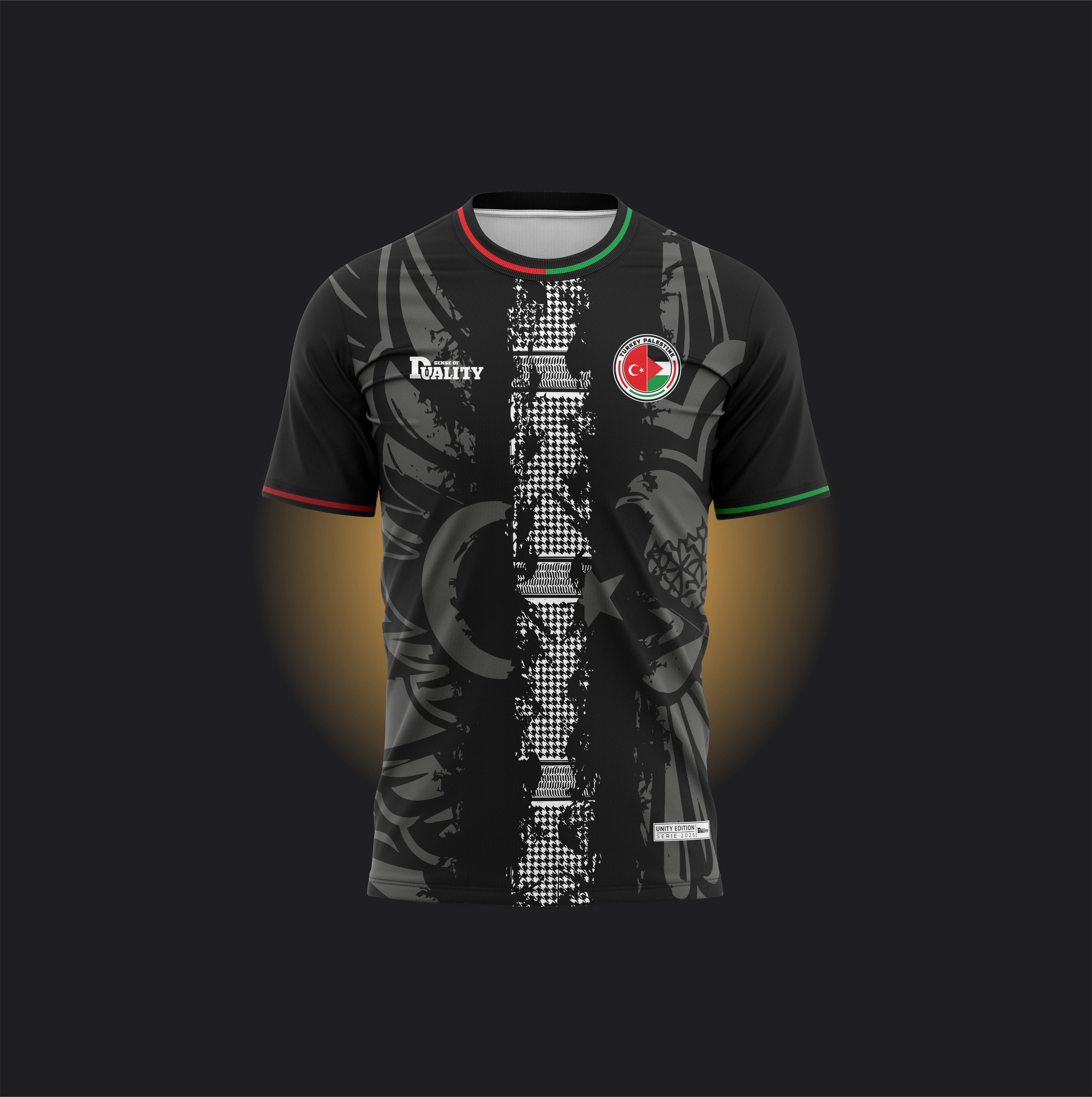 Maillot Binational - Turquie Palestine SENSE OF DUALITY