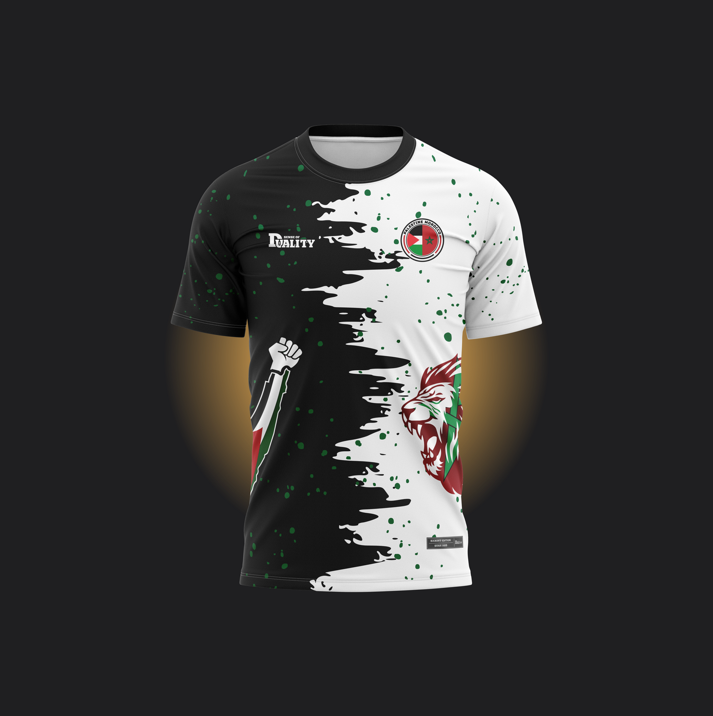 Maillot Kickoff Edition - Palestine x Maroc SENSE OF DUALITY