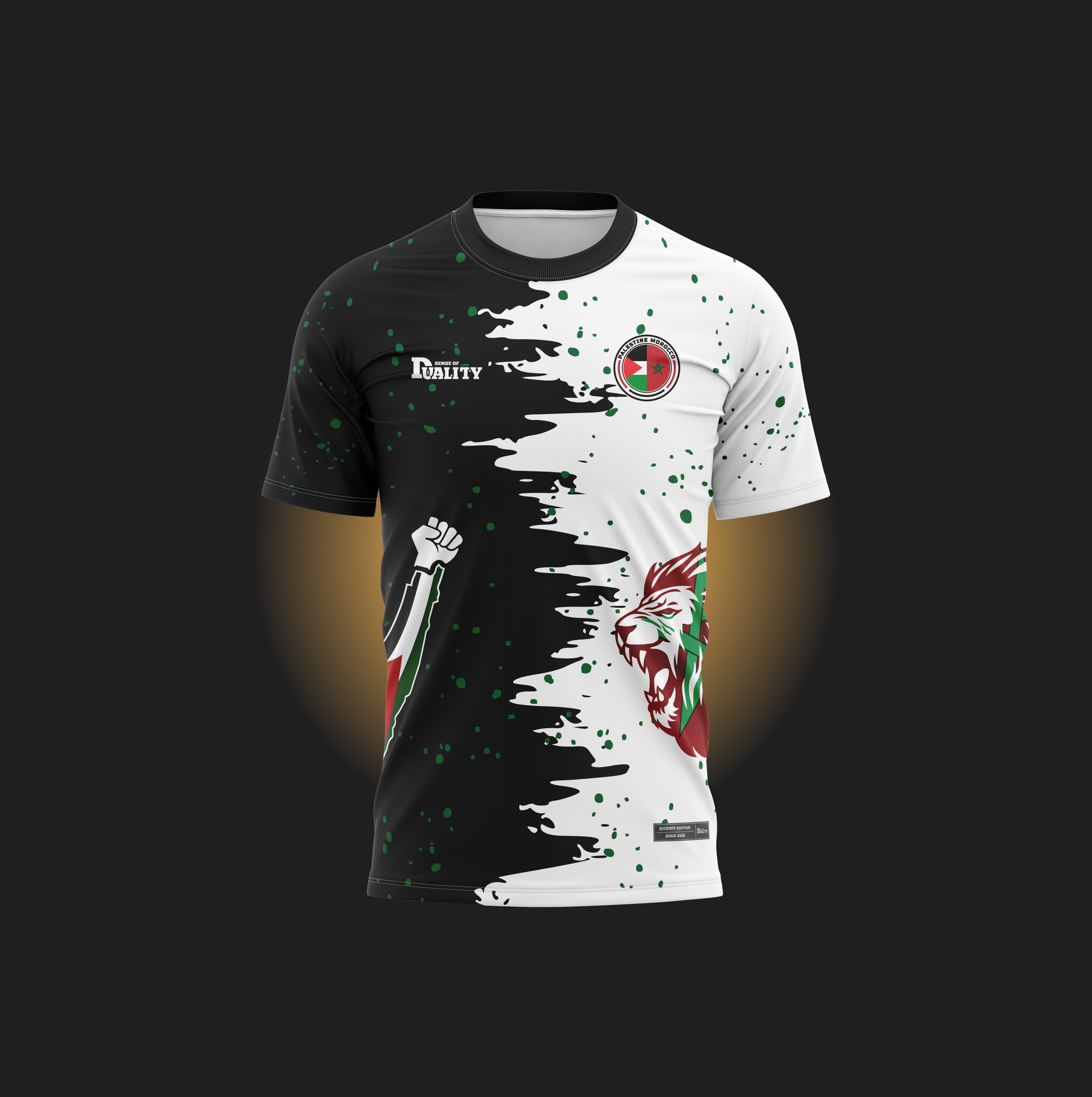 Maillot Kickoff Edition - Palestine x Maroc SENSE OF DUALITY