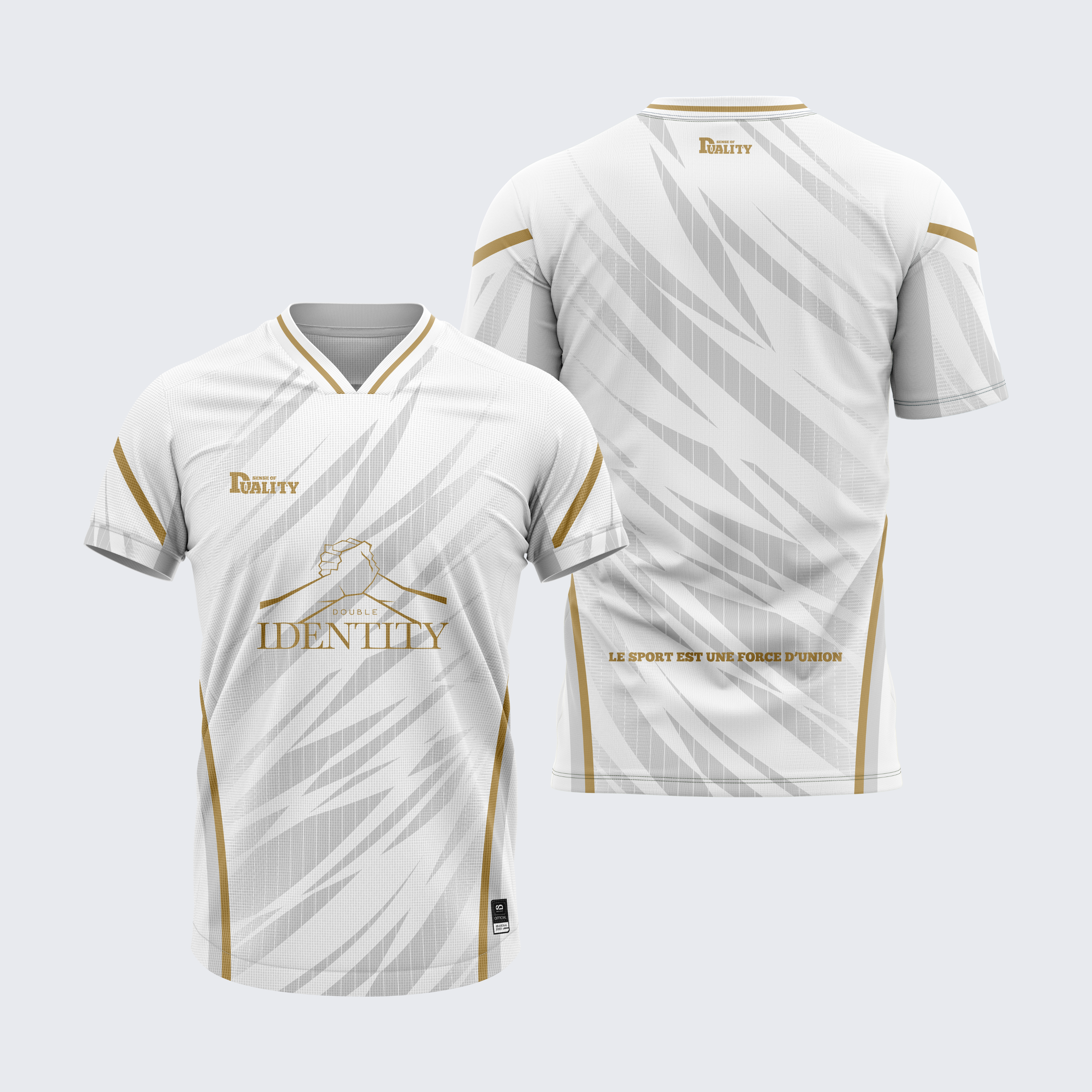 Maillot Binational Personnalisable - Duality Creator SENSE OF DUALITY