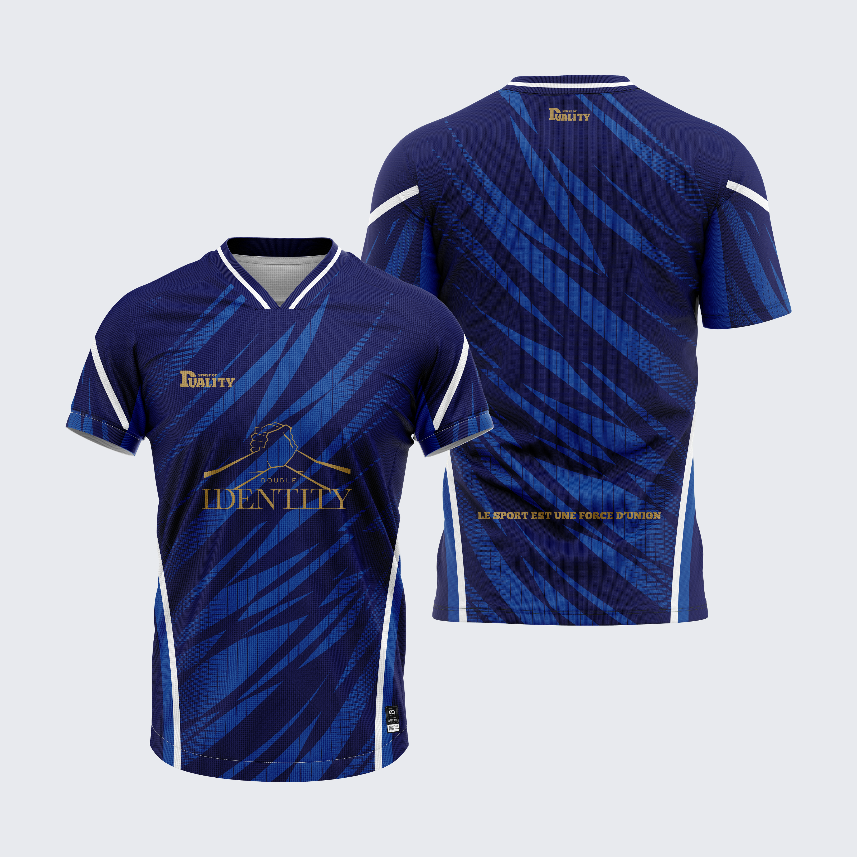 Maillot Binational Personnalisable - Duality Creator SENSE OF DUALITY
