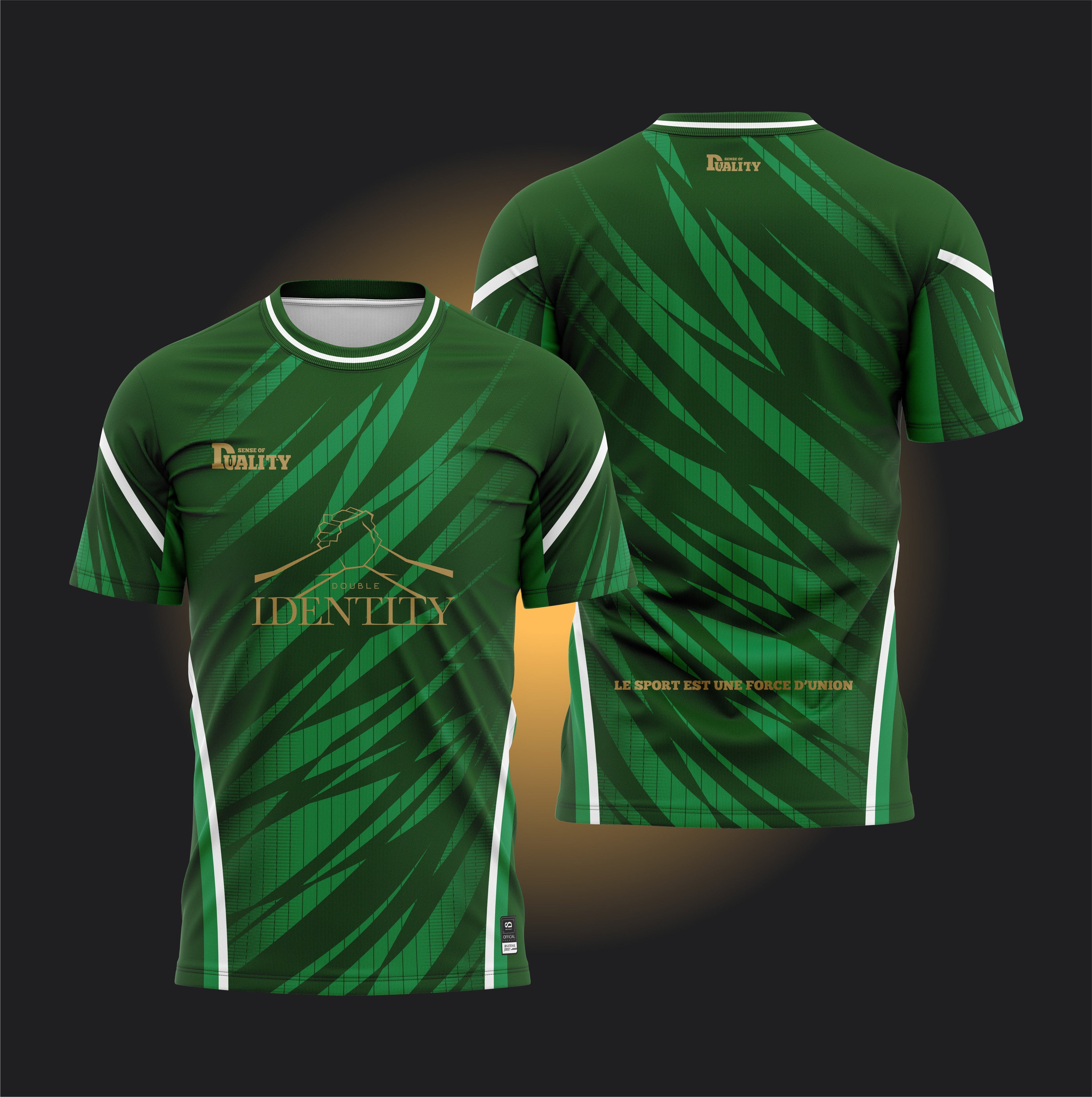 Maillot Binational Personnalisable SENSE OF DUALITY