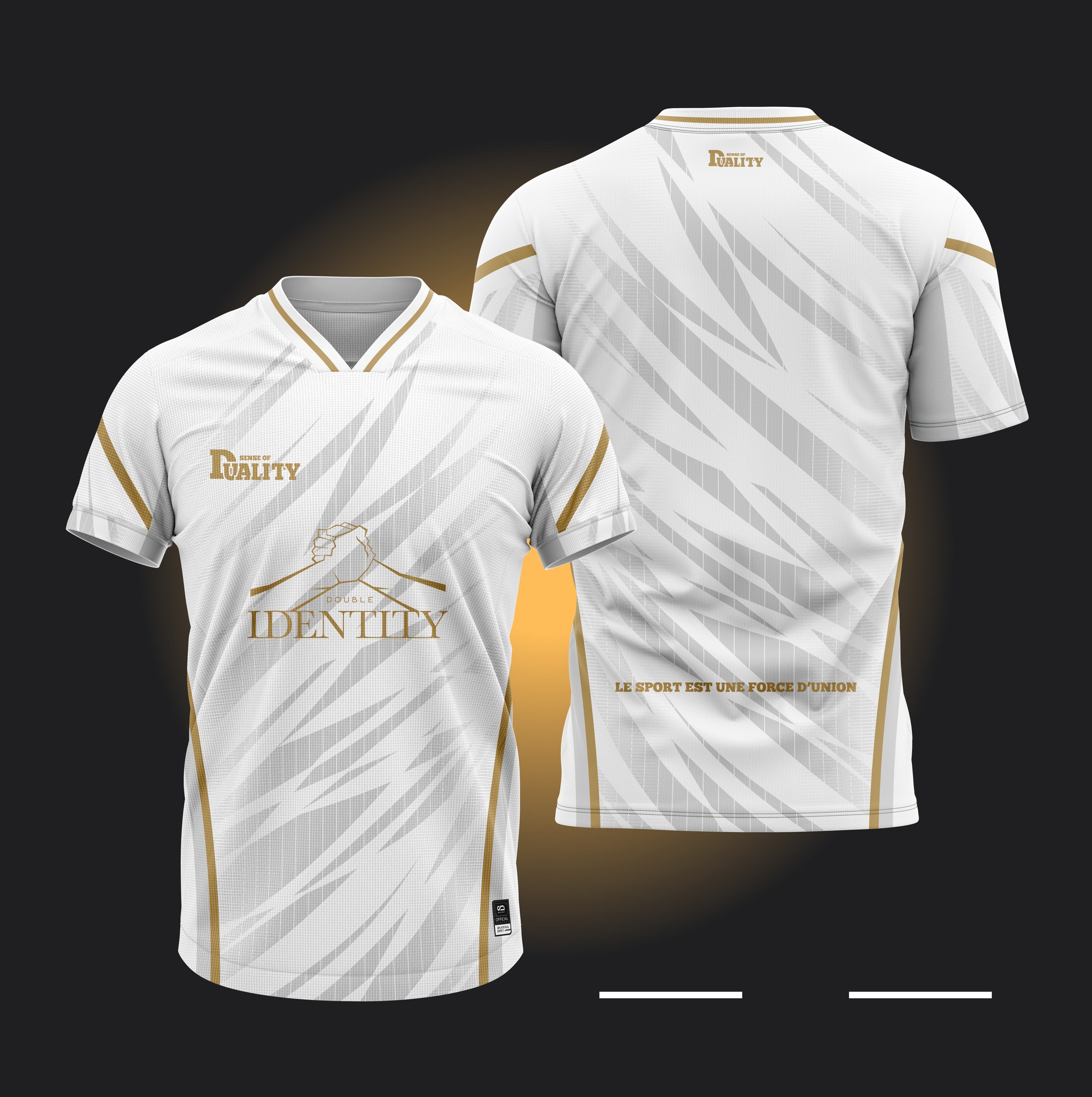 Maillot Binational Personnalisable - Duality Creator SENSE OF DUALITY